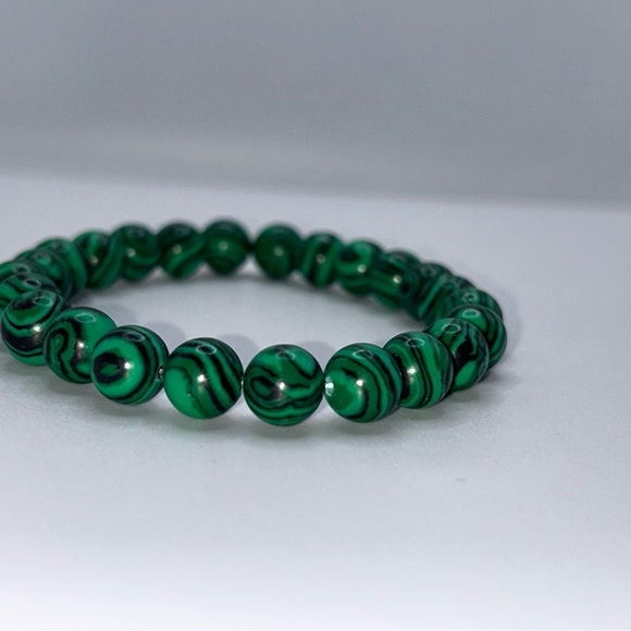 Malachite Bracelet – Protection, Healing & Transformation - Picture 5 of 5